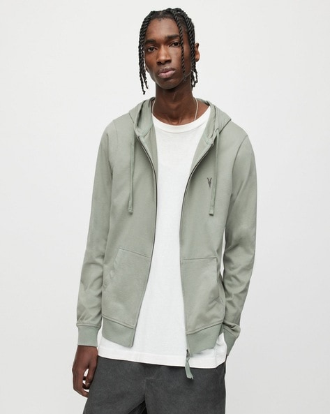 All saints outlet zip up hoodie