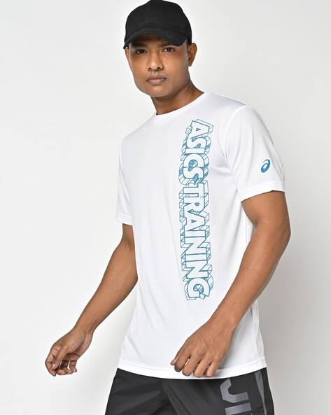 asics white t shirt