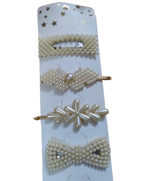 Buy White Hair Accessories for Women by Proplady Online  Ajiocom