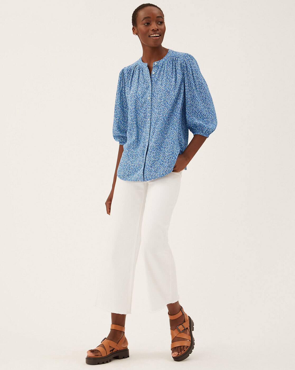 Buy Blue Tops for Women by Marks u0026 Spencer Online | Ajio.com