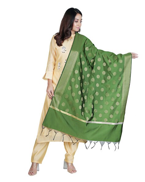 Indian Banarasi Design Silk Dupatta Price in India