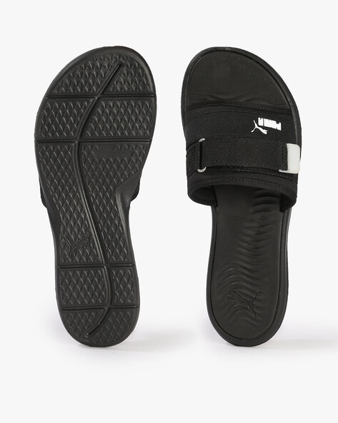 Brand Print Slides with Velcro Closure