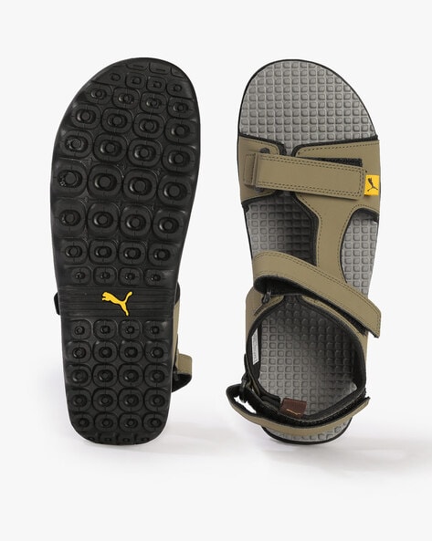 Olive Mens Softride Slide Sandal | Puma | Rack Room Shoes