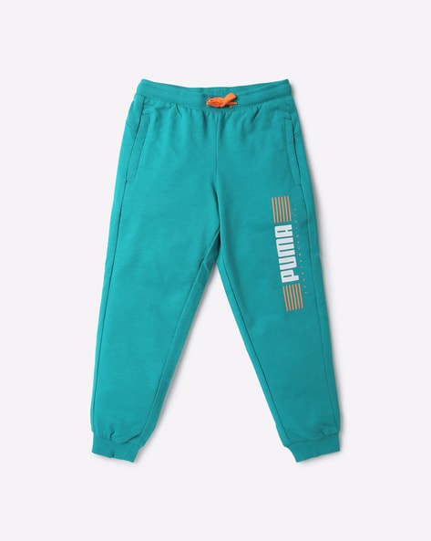 Buy Green Track Pants for Boys by Puma Online Ajio