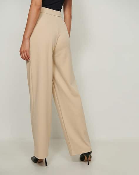 Buy Beige Trousers \u0026 Pants for Women by 