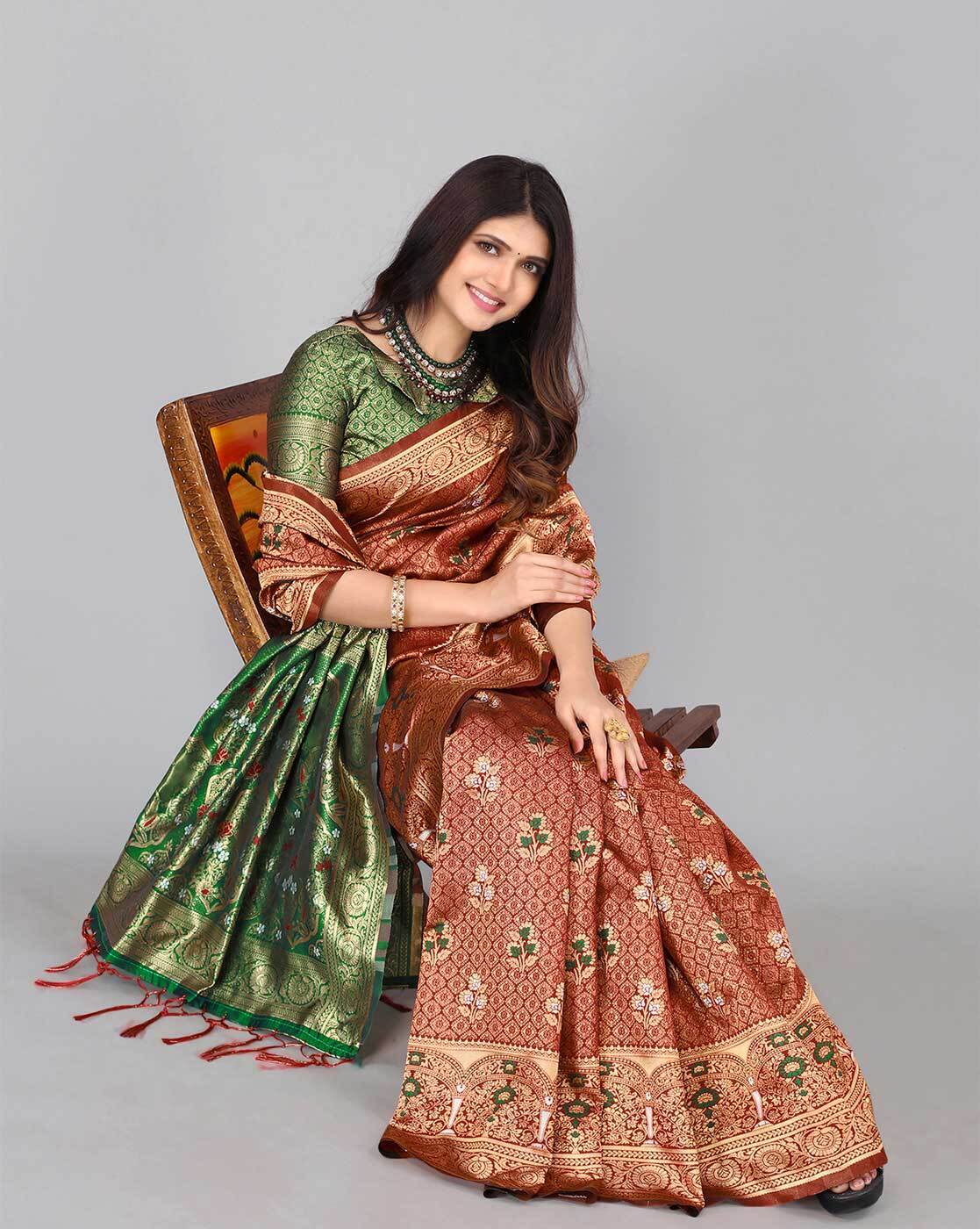 Poly Silk Sarees at Best Price in Madurai | Vinayaga Textiles