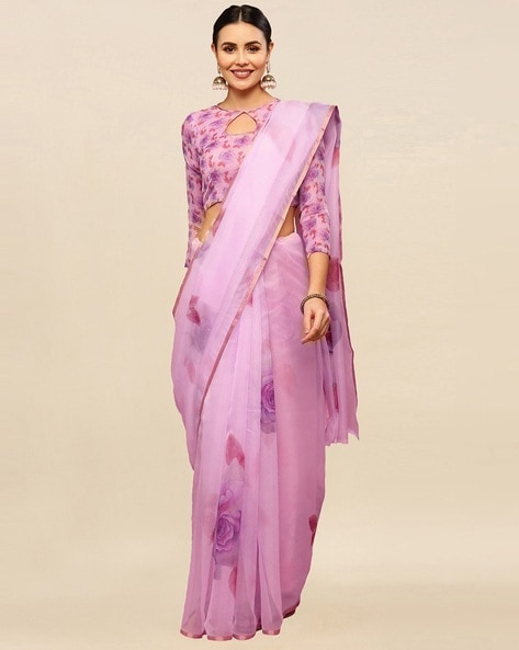 Buy Off White Sarees for Women by ANGARIKA Online | Ajio.com