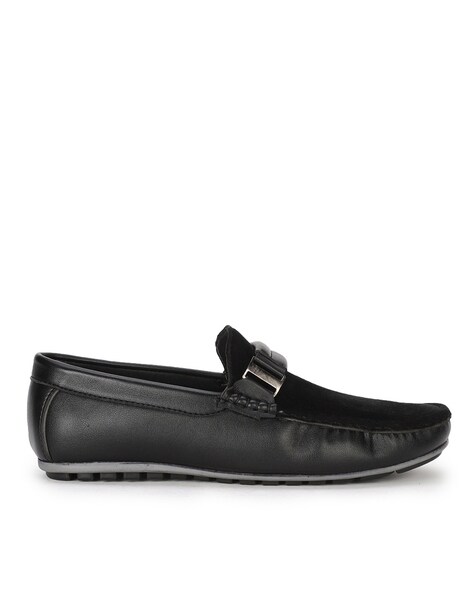 Mens open hotsell heel loafers