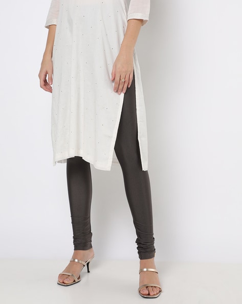 Buy Off-White Leggings for Women by AVAASA MIX N' MATCH Online