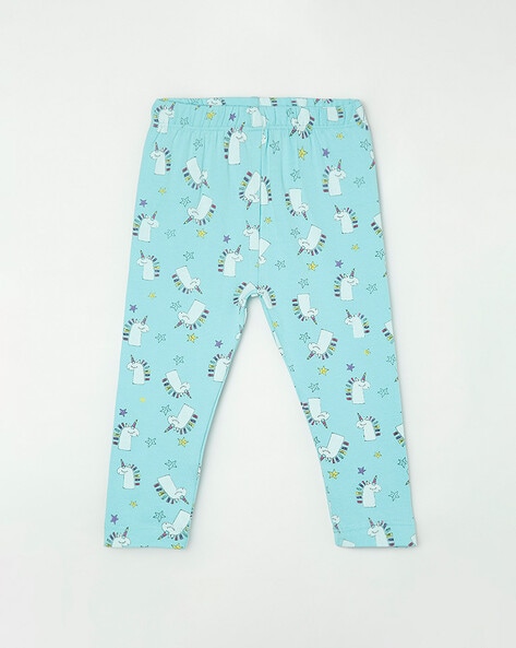 Buy Blue Leggings for Girls by Juniors by Lifestyle Online