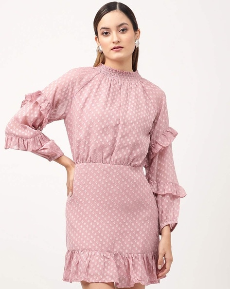 Buy Pink Dresses for Women by Centrestage Online | Ajio.com