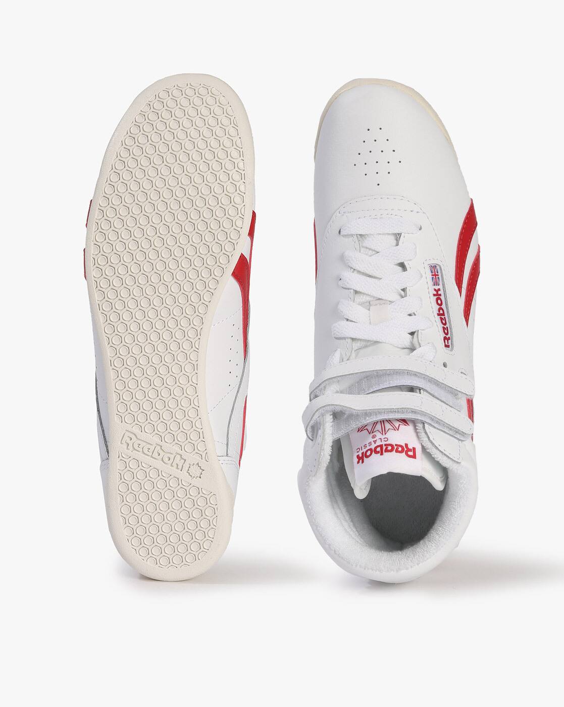 Buy Reebok Classic F/S HI Perforated Mid-Top Lace-Up Shoes White