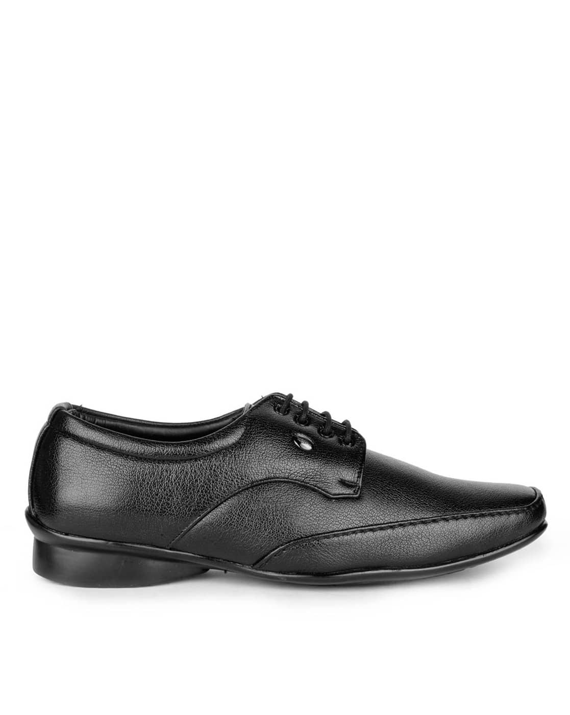 Black Formal Shoes for Men by ACTION 