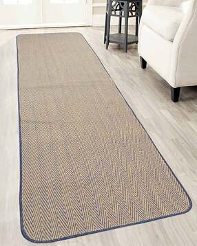 saral home Chevron Cotton Jute Runner 2.1'X 6.5'-picture-11
