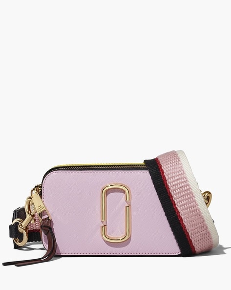 Marc Jacobs Womens Snapshot Color-Blocked Crossbody Regal Orchid Multi  H172L01SP22-518 One Size 