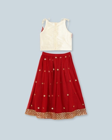 Shikha and Srishti Design Layered Lehenga Set | Brown, Modal Silk, Round,  Short | Aza fashion, Lehenga, Fashion
