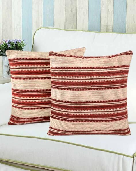 Buy Maroon Cushions Pillows for Home Kitchen by Saral Home