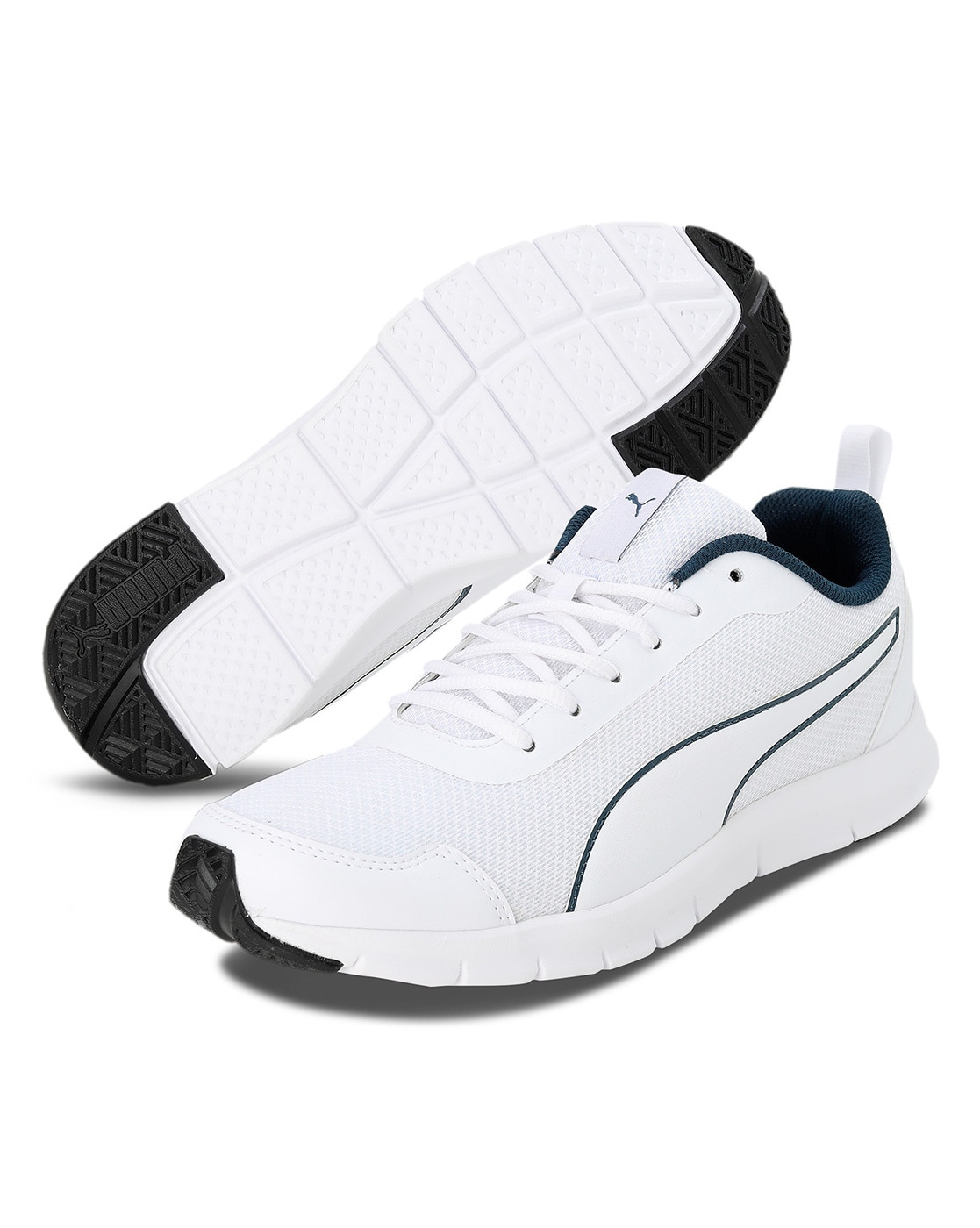 puma max idp running shoes white