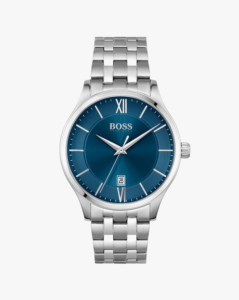 Hugo boss Men Dapper Round Black Watches 1513925 – The Watch Factory ®