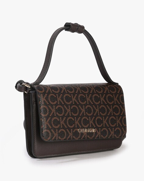 Calvin Klein Hudson Brown Signature Crossbody India