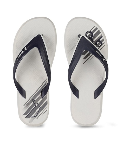 Rider Printed Thong-Strap Flip-Flops