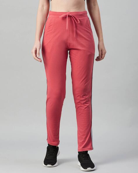 Women Fitted Track Pants with Insert Pockets