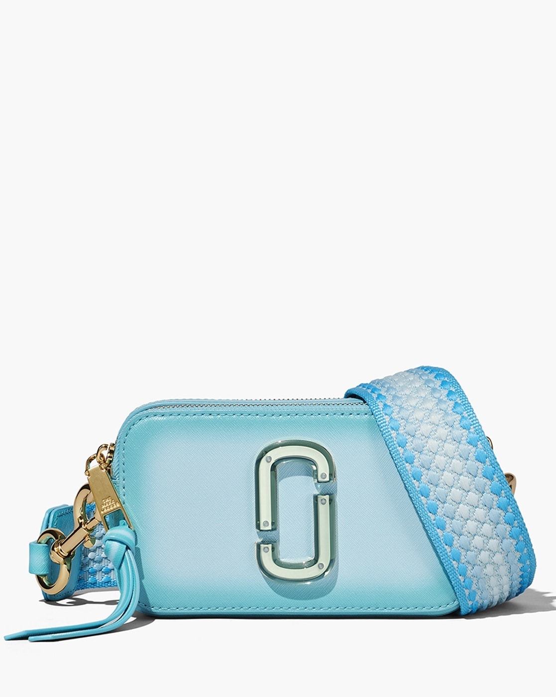 Buy MARC JACOBS The Snapshot Sling Bag with Detachable Strap, Blue Glow  Color Women