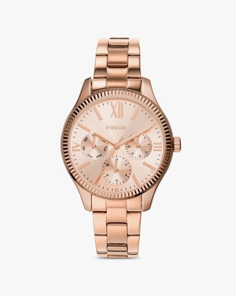 Women BQ3691 Water-Resistant Analogue Watch