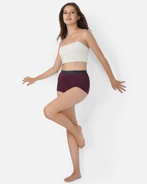 Micro Modal Boyshorts with Soft Elasticated Waist Band-image-46
