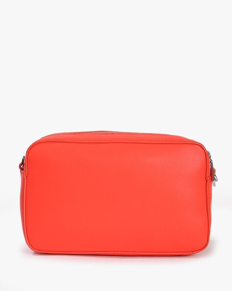 Calvin Klein Orange Crossbody Bags