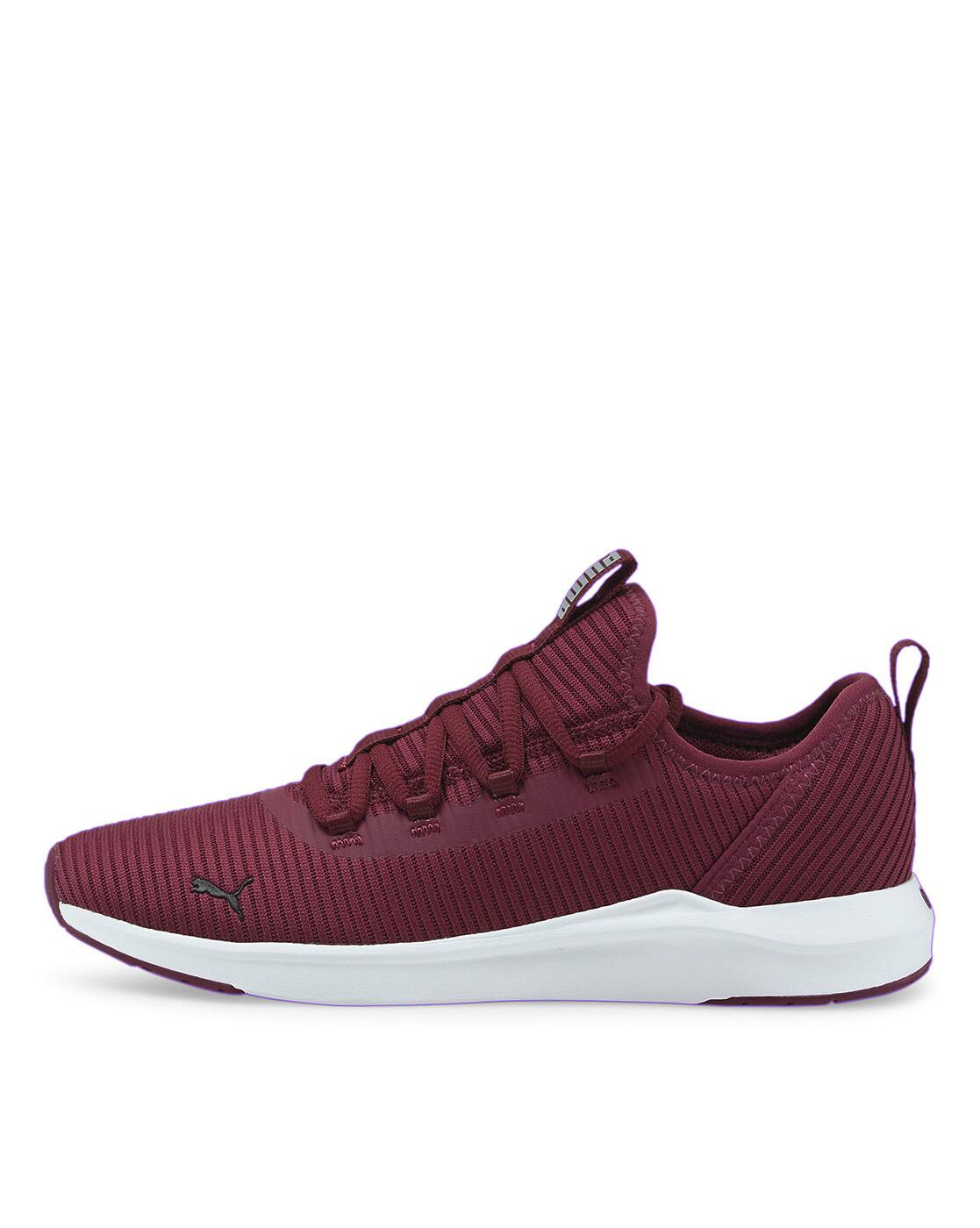 Alt Knit Mesh Puma Prowl Alt Mesh Burgundy Buy Wine Sports Shoes For Women  By Puma