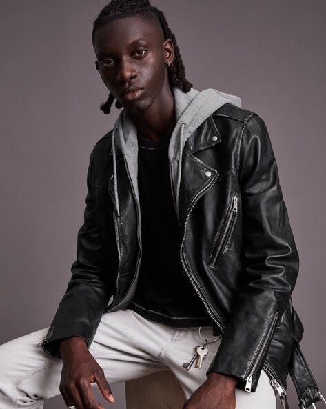Teakwood Jackets : Buy Teakwood Men Brown Solid Lightweight Genuine Leather  Jacket Online | Nykaa Fashion