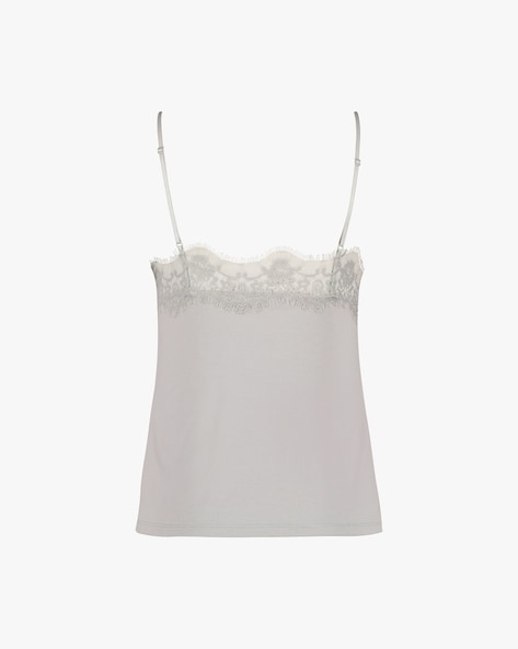 Buy Hunkemoller Lace Camisole with Strappy Sleeves