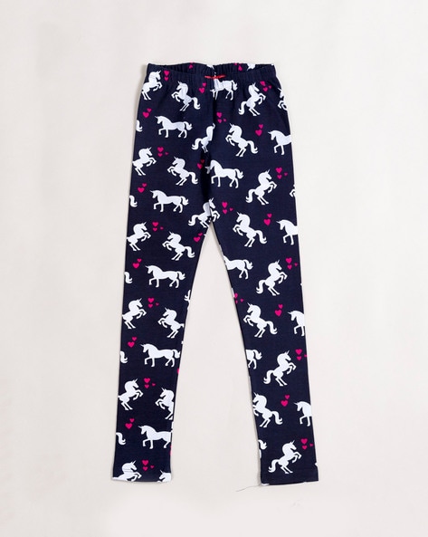 Toddler Girls Unicorn Print Ombre Leggings | SHEIN