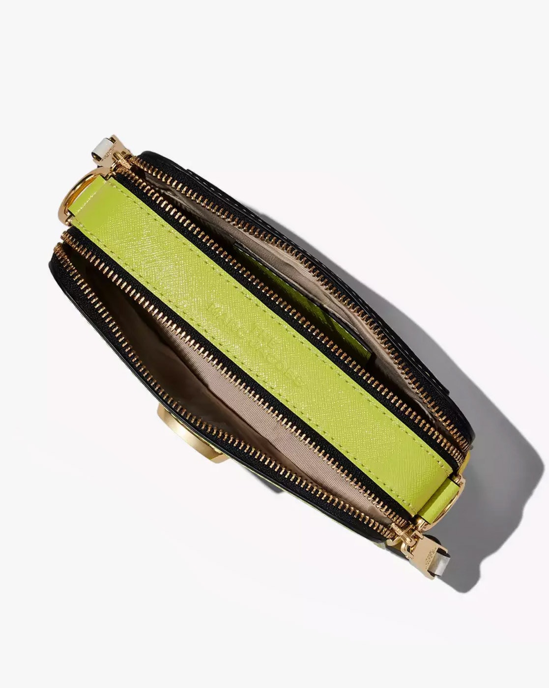 Snapshot leather crossbody bag Marc Jacobs Green in Leather - 35058605