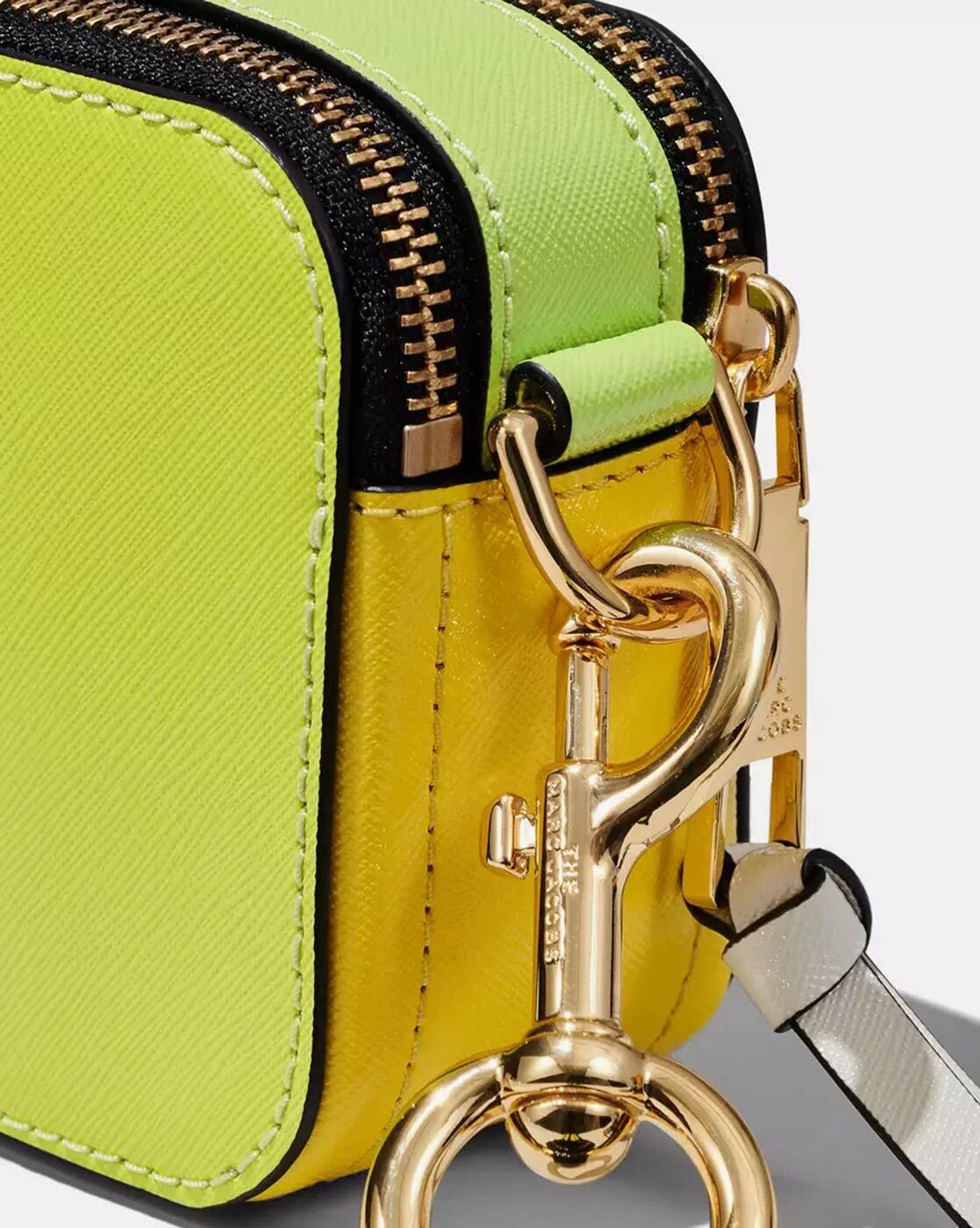 Snapshot leather crossbody bag Marc Jacobs Green in Leather - 35058605