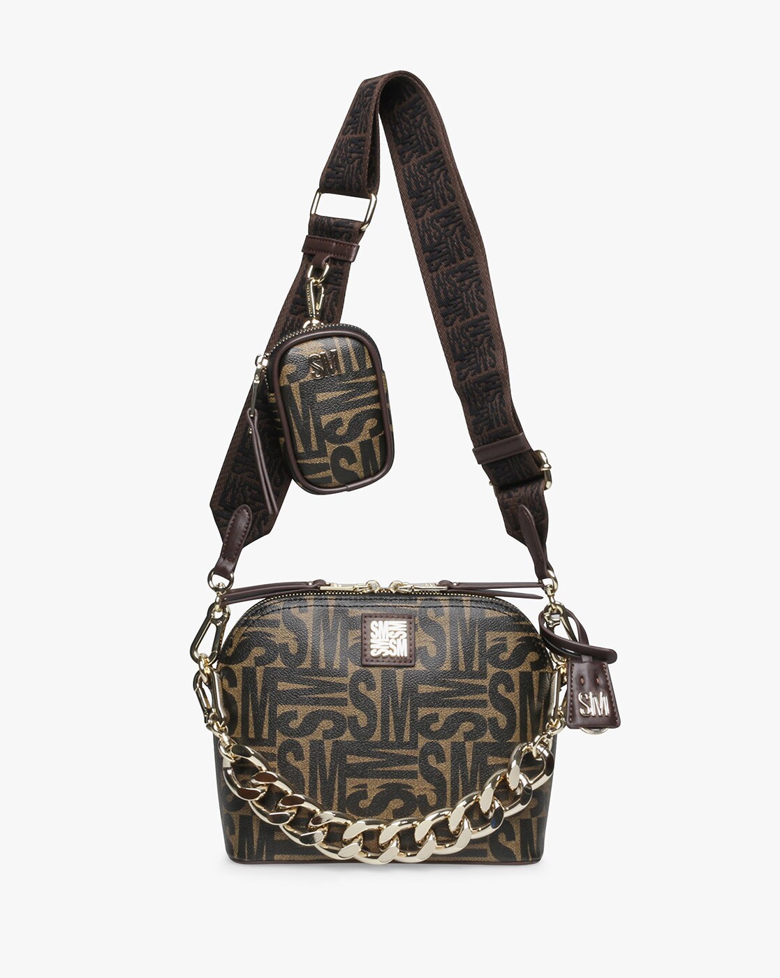 Steve Madden Women's Beautiful Classic Brown Purse Backpack | eBay