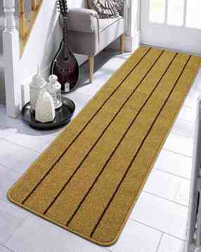 saral home Striped Anti-Slip Polyester Kitchen Runner 1.4'X5.9'-picture-19