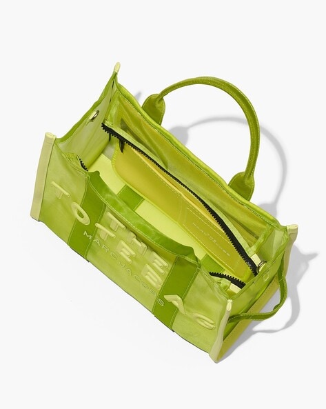 Totes bags Luar - Lime green python embossed small ana - ANA014MULTI