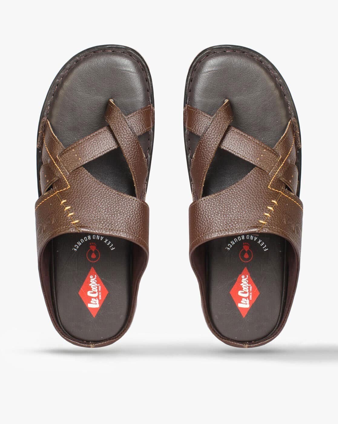 Buy Tan Sandals for Men by Lee Cooper 