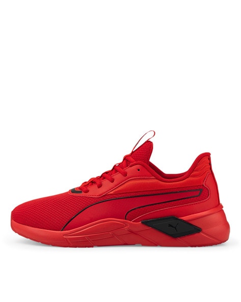 Puma red gym clearance shoes