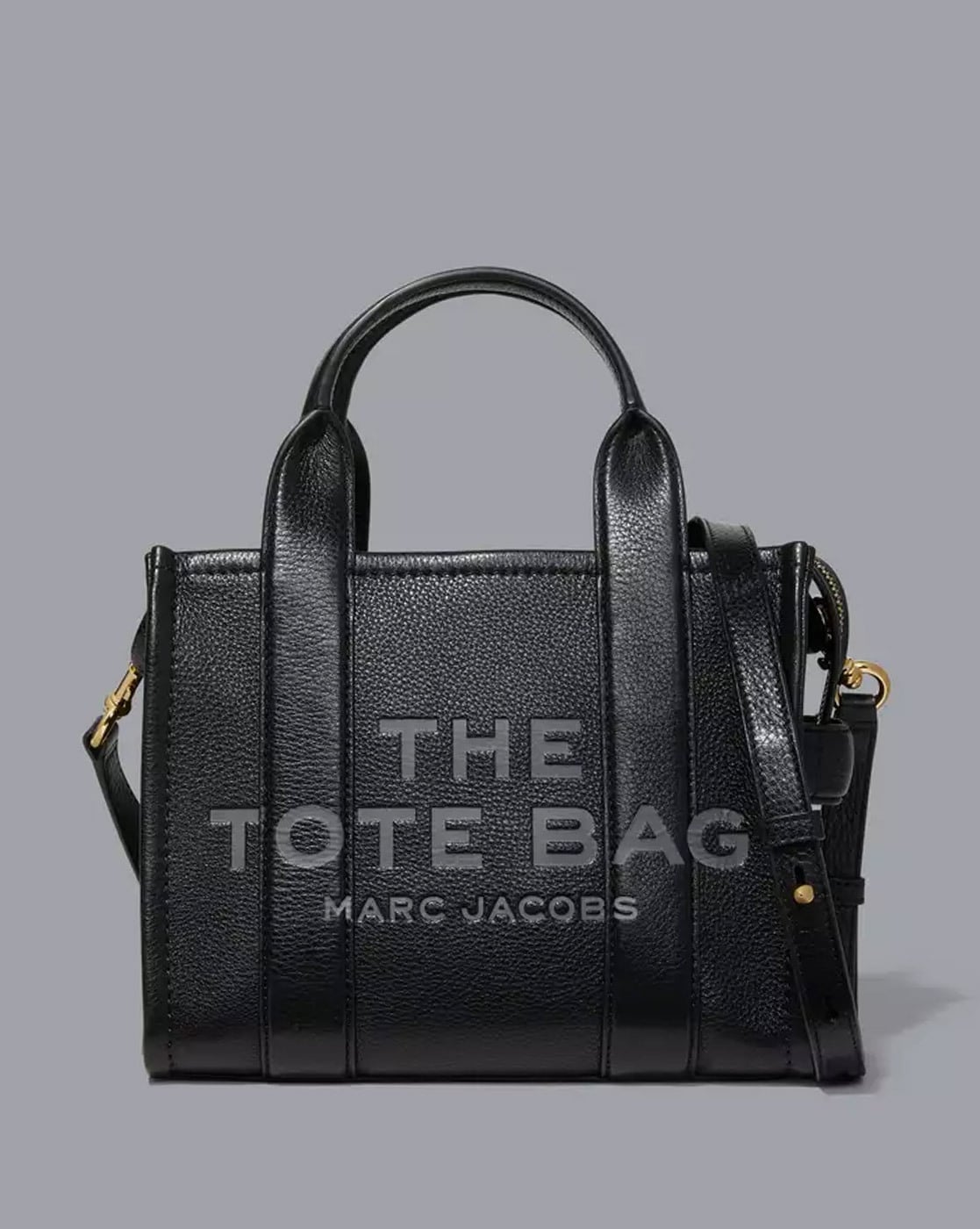 Auth Marc Jacobs Handbag 2way Shoulder Bag Black Solid Leather Double  Handles | eBay