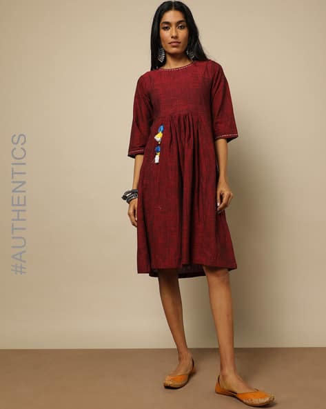 dresses on ajio