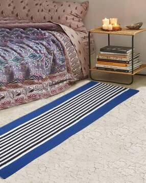 saral home Soft Cotton Striped Runner  1.4' X 5.9'-picture-15