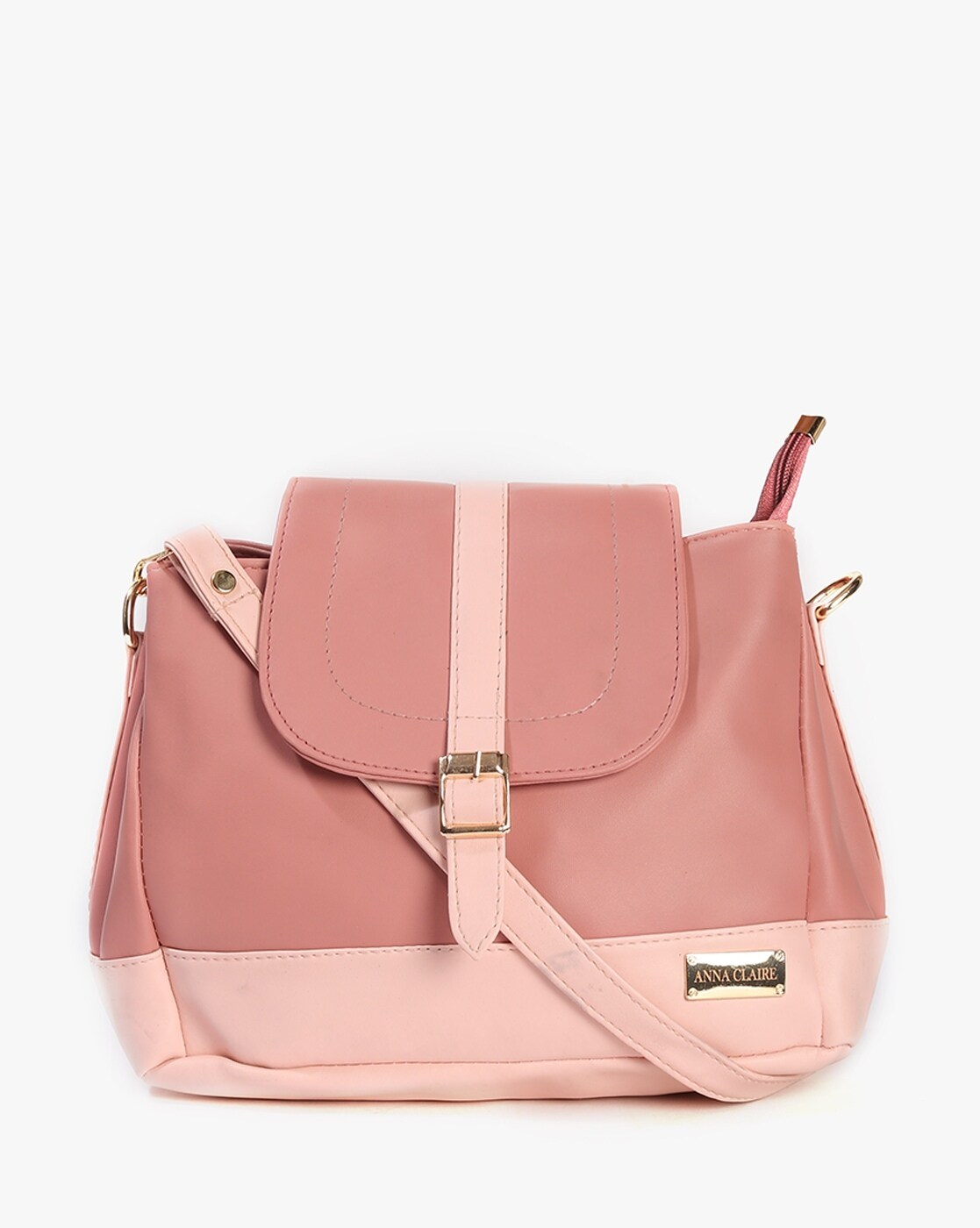 Dark pink sling discount bag