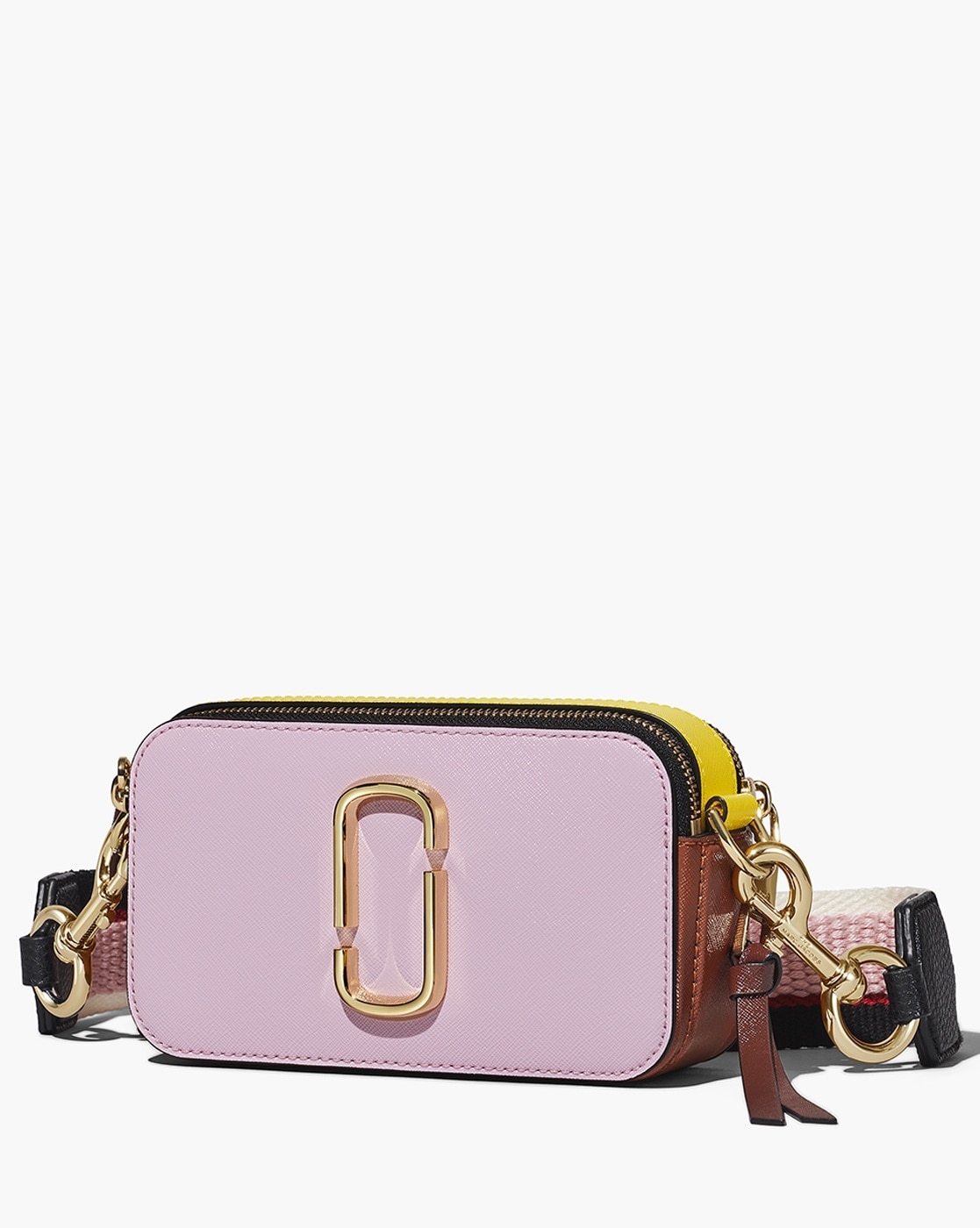 Snapshot leather crossbody bag Marc Jacobs Multicolour in Leather - 38115692