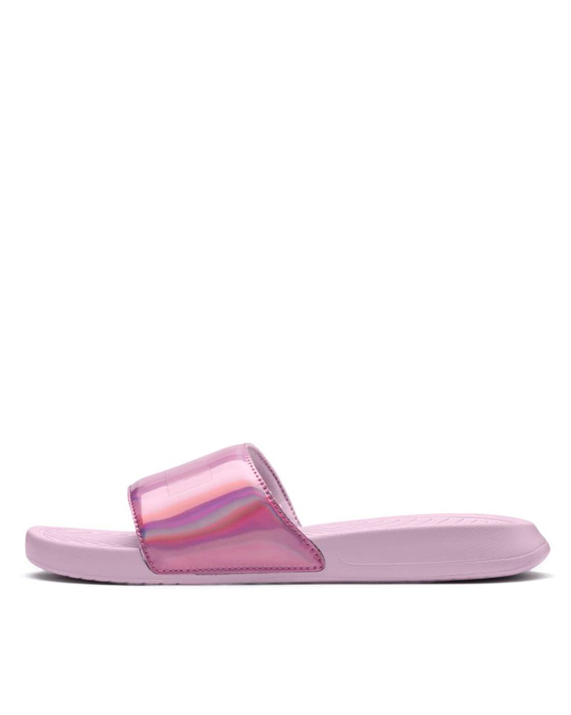 puma popcat chrome slides