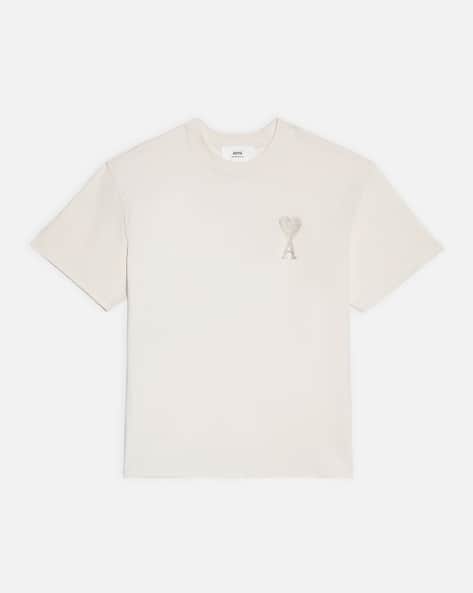 Buy Ami Paris Ami De Coeur Boxy Fit Crew-Neck T-shirt with