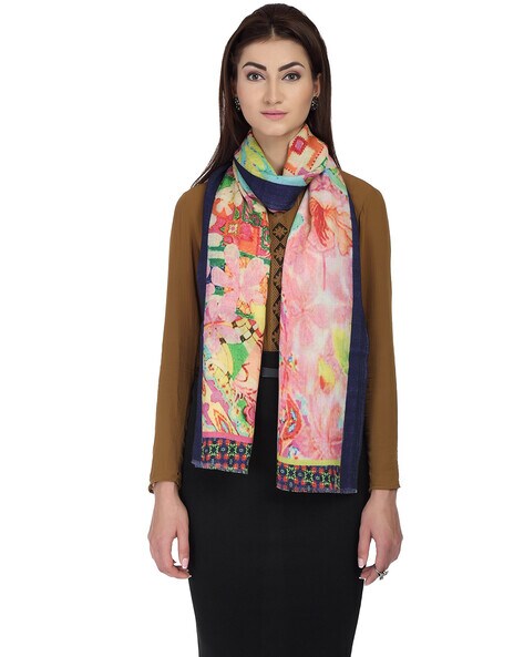 Floral Print Stole Price in India