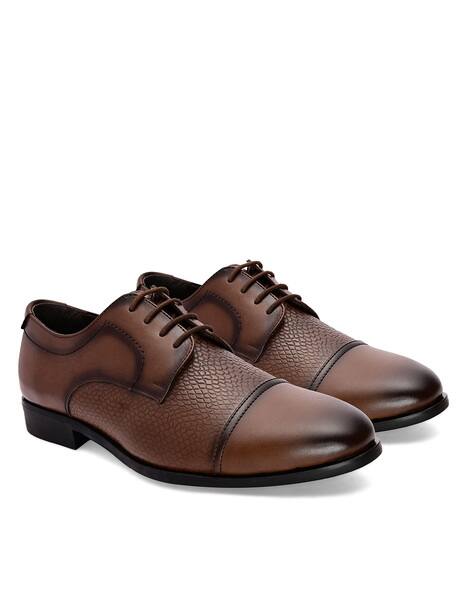 Buy Brown Formal Shoes for Men by SAN 